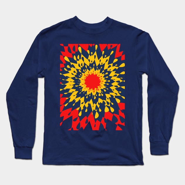 Colorful Digital artwork Long Sleeve T-Shirt by Storfa101